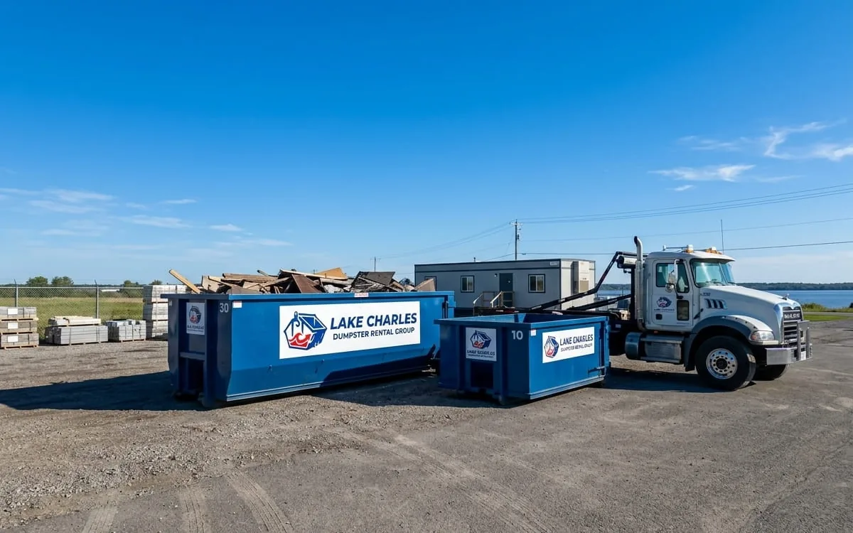 10 Yard Dumpster in Lake Charles LA