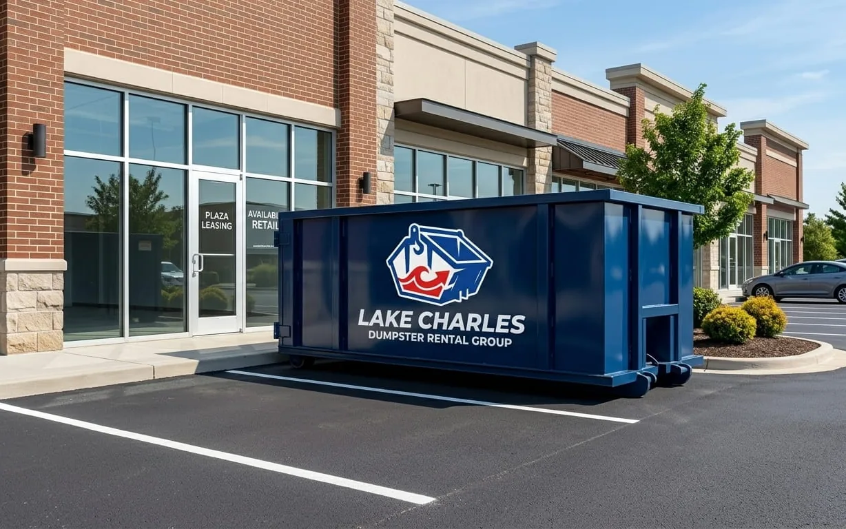 Commercial Dumpster Rental in Lake Charles LA