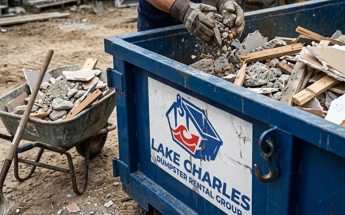 Concrete & Heavy Debris Disposal in Lake Charles LA