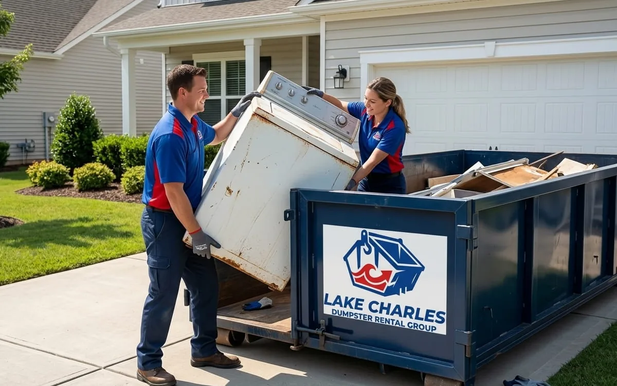 Dumpster rental in Lacassine LA Roll-off dumpster rental serving Lacassine, LA