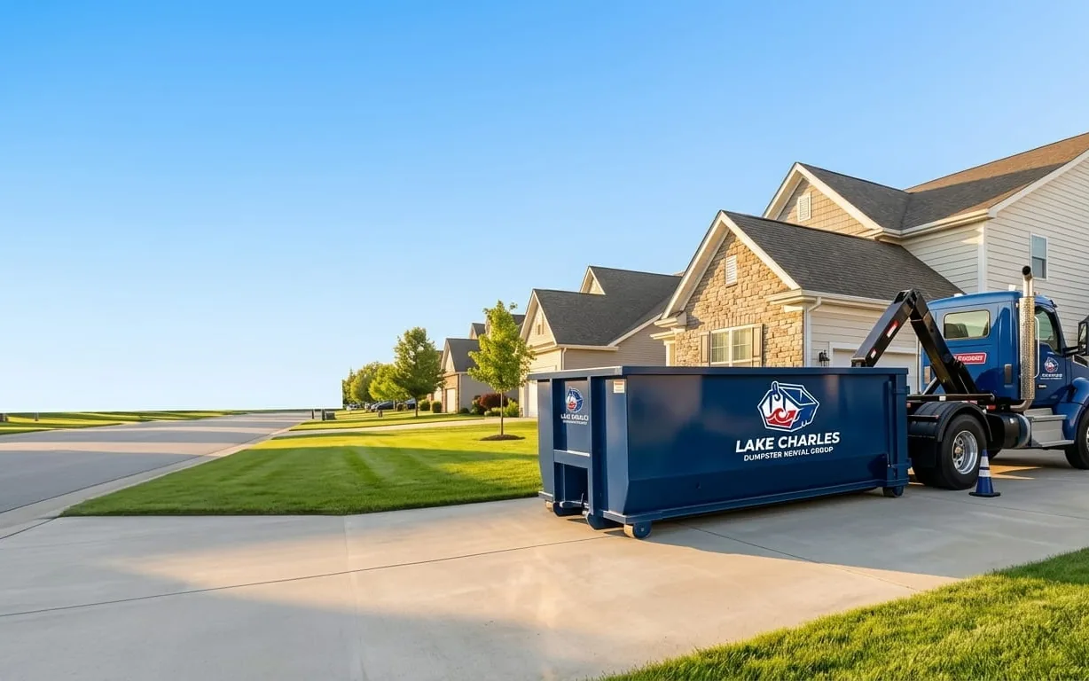 Dumpster rental in Sulphur LA Roll-off dumpster rental serving Sulphur, LA