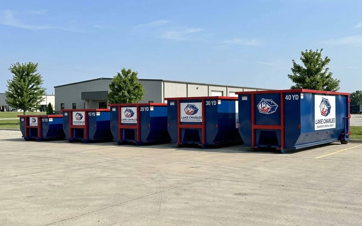 What Size Dumpster Do I Need? A Lake Charles Homeowner's Guide
